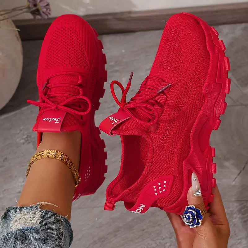 Casualle - Tênis Feminino Leve Respirável Casual