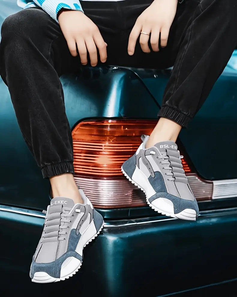 Street One - Tênis Masculino Leve Respirável Casual