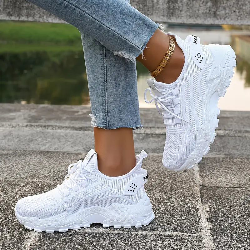 Casualle - Tênis Feminino Leve Respirável Casual