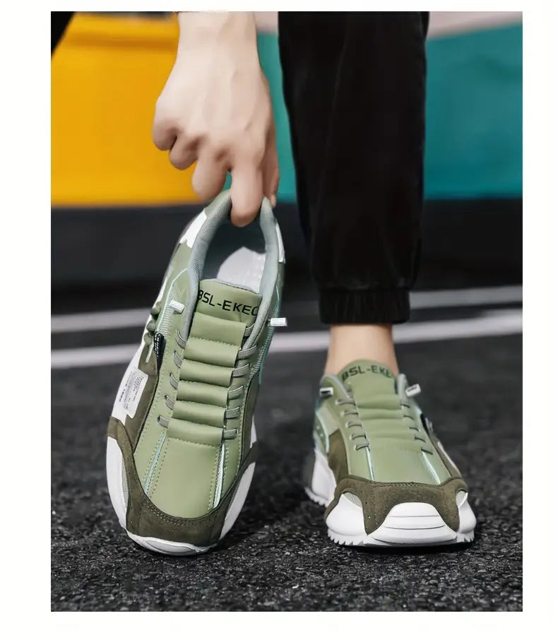 Street One - Tênis Masculino Leve Respirável Casual
