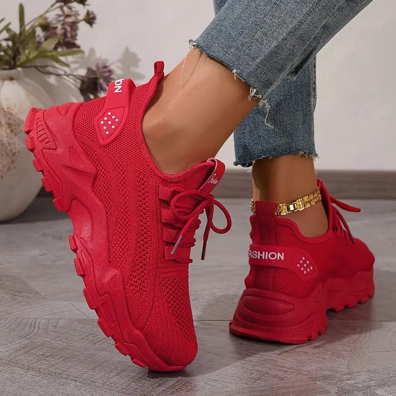 Casualle - Tênis Feminino Leve Respirável Casual