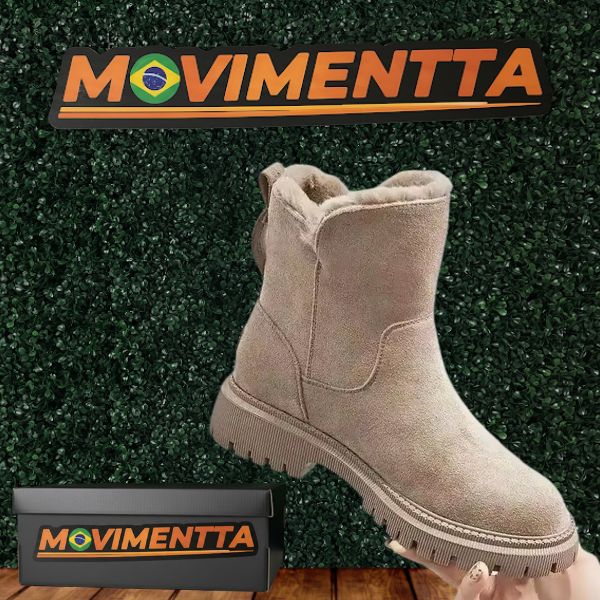 Amora - Bota De Inverno Feminina Aveludada
