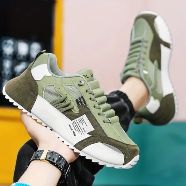 Street One - Tênis Masculino Leve Respirável Casual